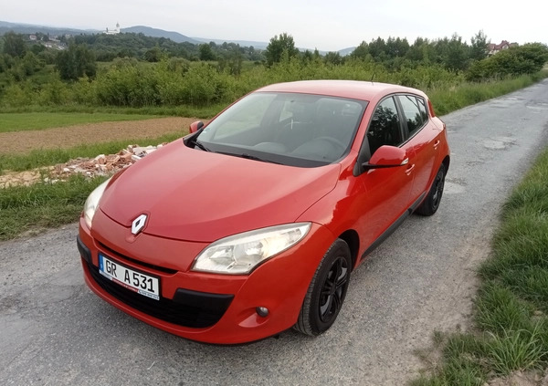 Renault Megane cena 19900 przebieg: 245760, rok produkcji 2009 z Ziębice małe 667